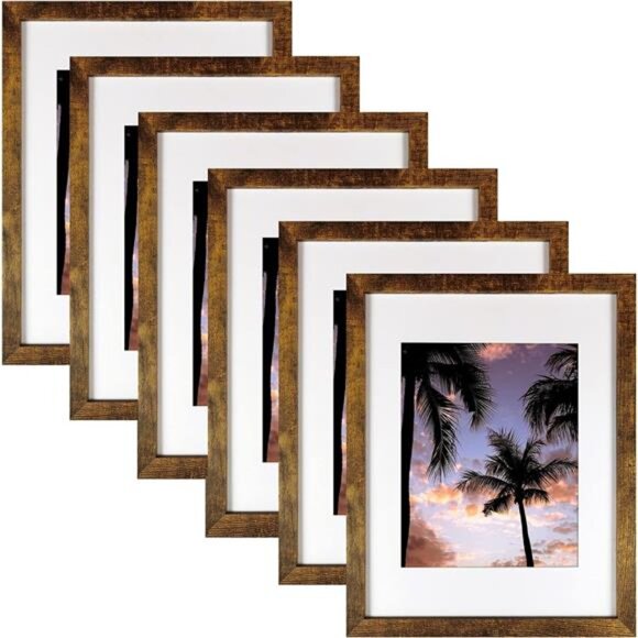 New 11x14 Frames, Display Pictures 8x10 With mat or 11x14 Prints Without mat - Picture 1 of 6